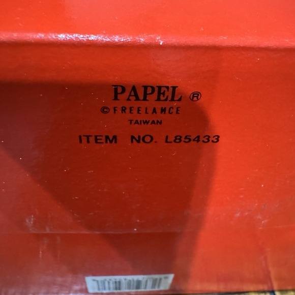 Papel Freelance 1991 L85433 Santa With Toy Sack Teapot w/ Lid Ceramic Pristine - Picture 10 of 10